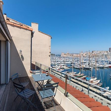 Sublime Pepite Vieux Port 2P Vue Imprenable Apartment Marseille Luaran gambar