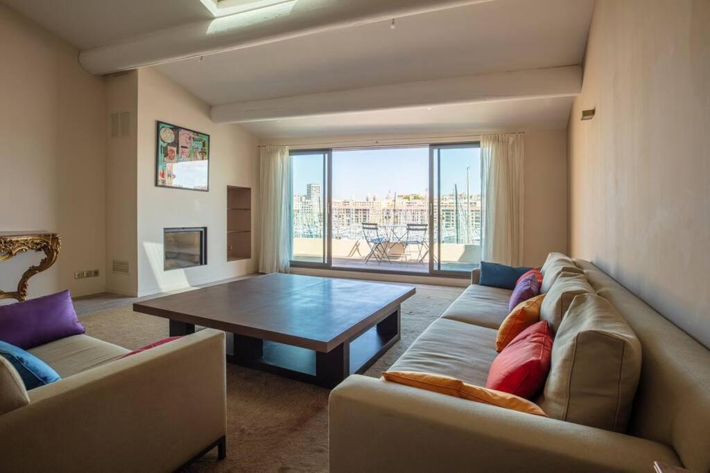 Sublime Pepite Vieux Port 2P Vue Imprenable Apartment Marseille Luaran gambar